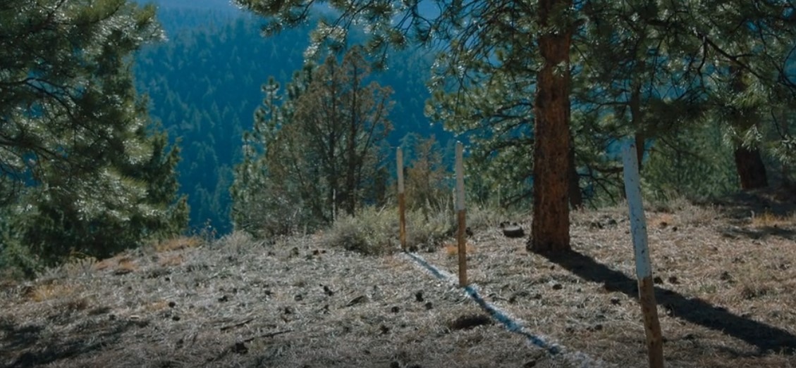 Кадр фильма "Хищные земли" 2025