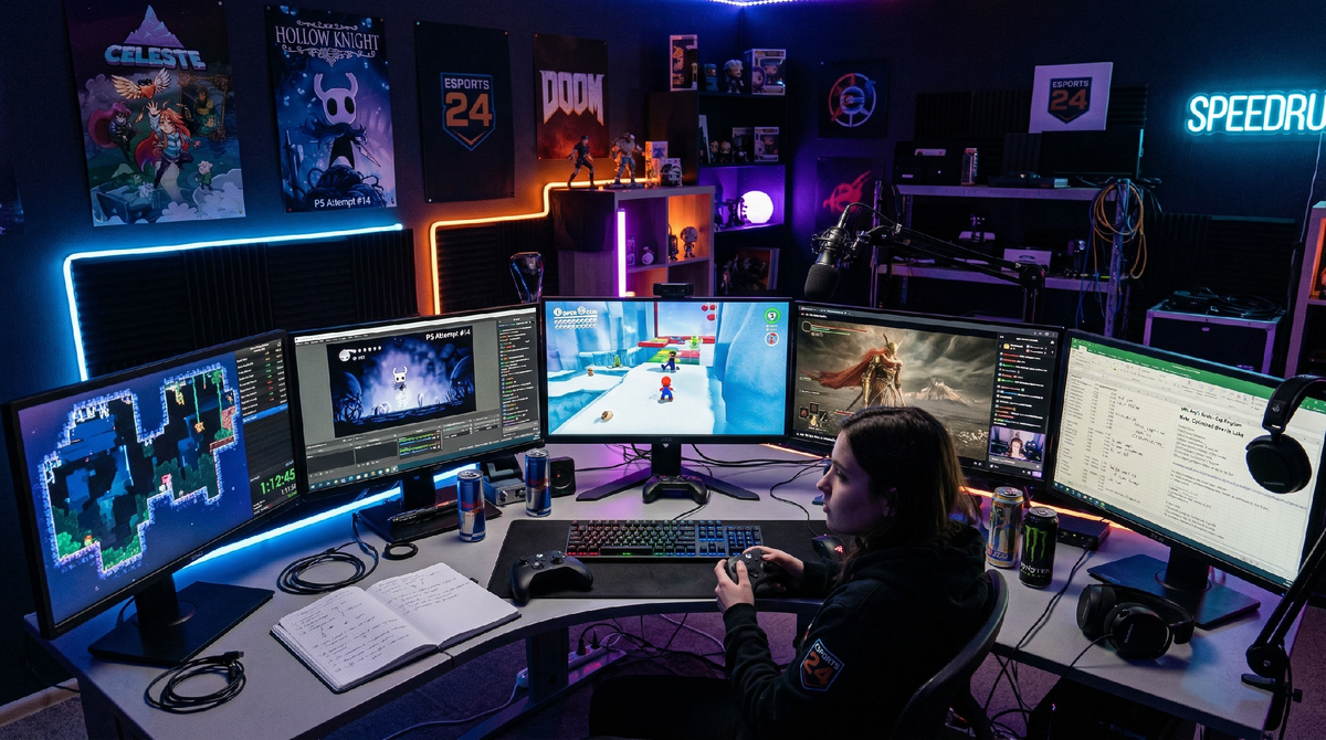 Комната спидранера