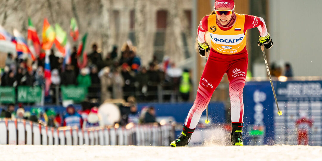 Лыжница Крупицкая стала победительницей масс-старта на чемпионате России