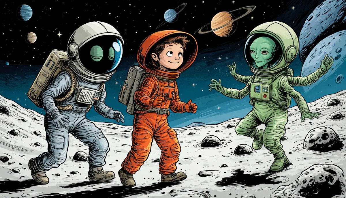 Незнайка на Луне и путешествие к звездам: