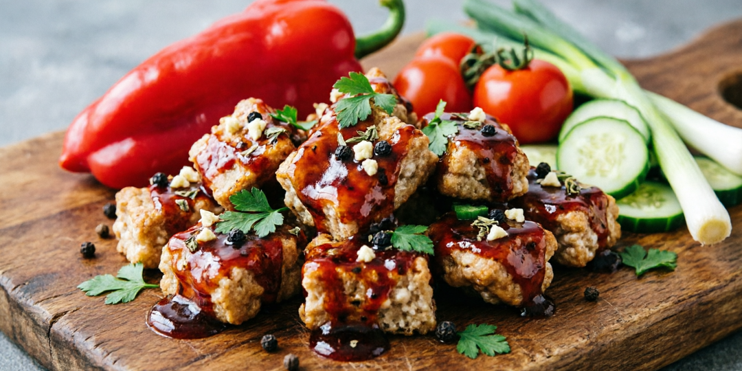 Сейтан в маринаде барбекю, от которого мясоеды потеряют покой