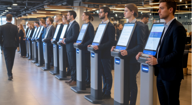 Суть системы была проста: хочешь внимания — жми кнопку и получи квиток.