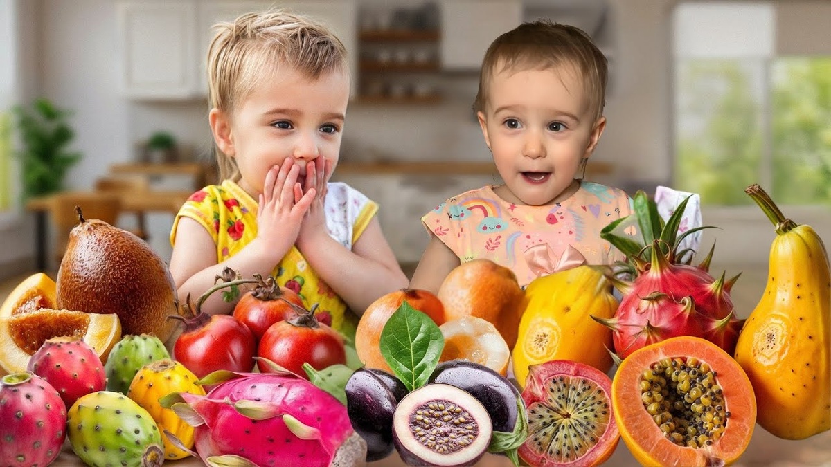 Экзотика и дети.