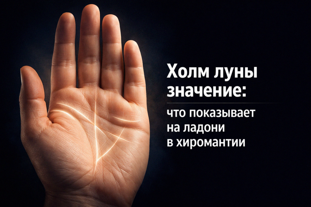    Исследование значения Холма луны на ладони admin