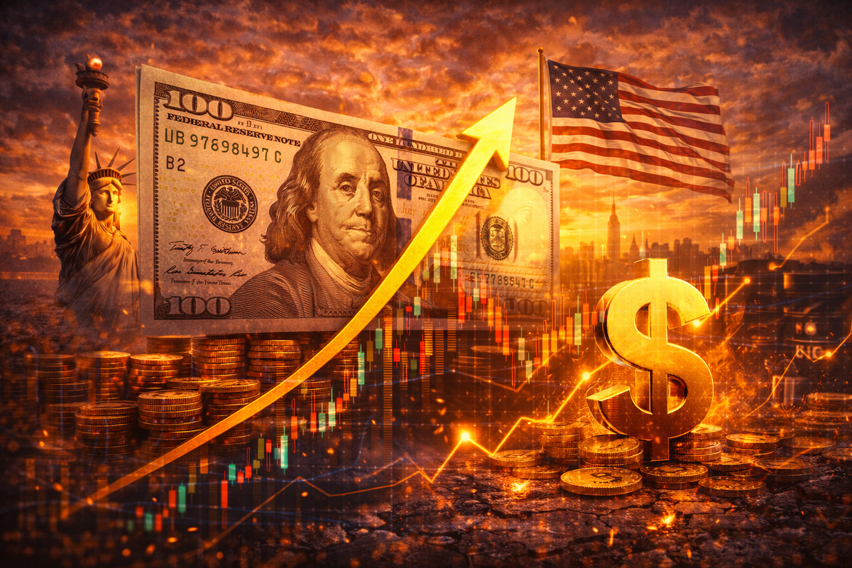 Доллар готовится завершить сильнейшую неделю с ноября 2024