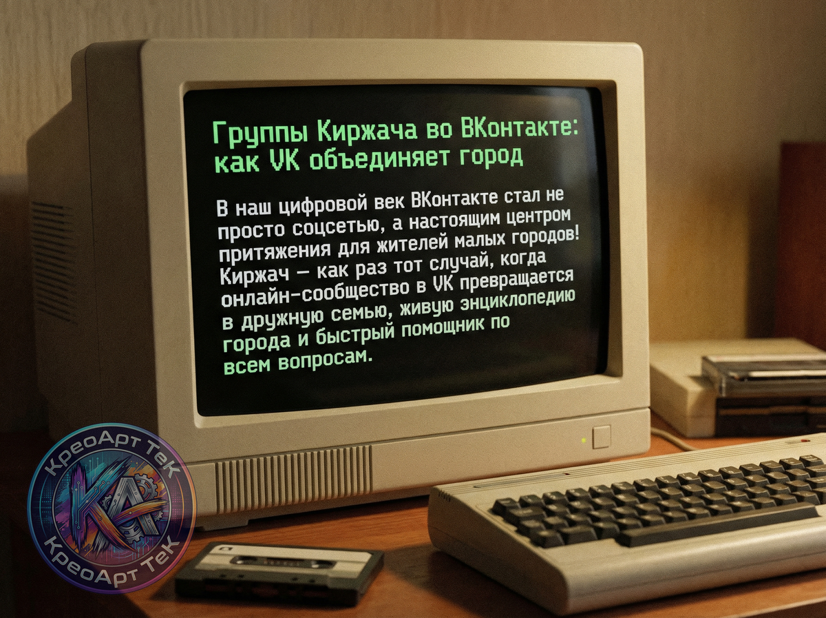 Группы Киржача во ВКонтакте