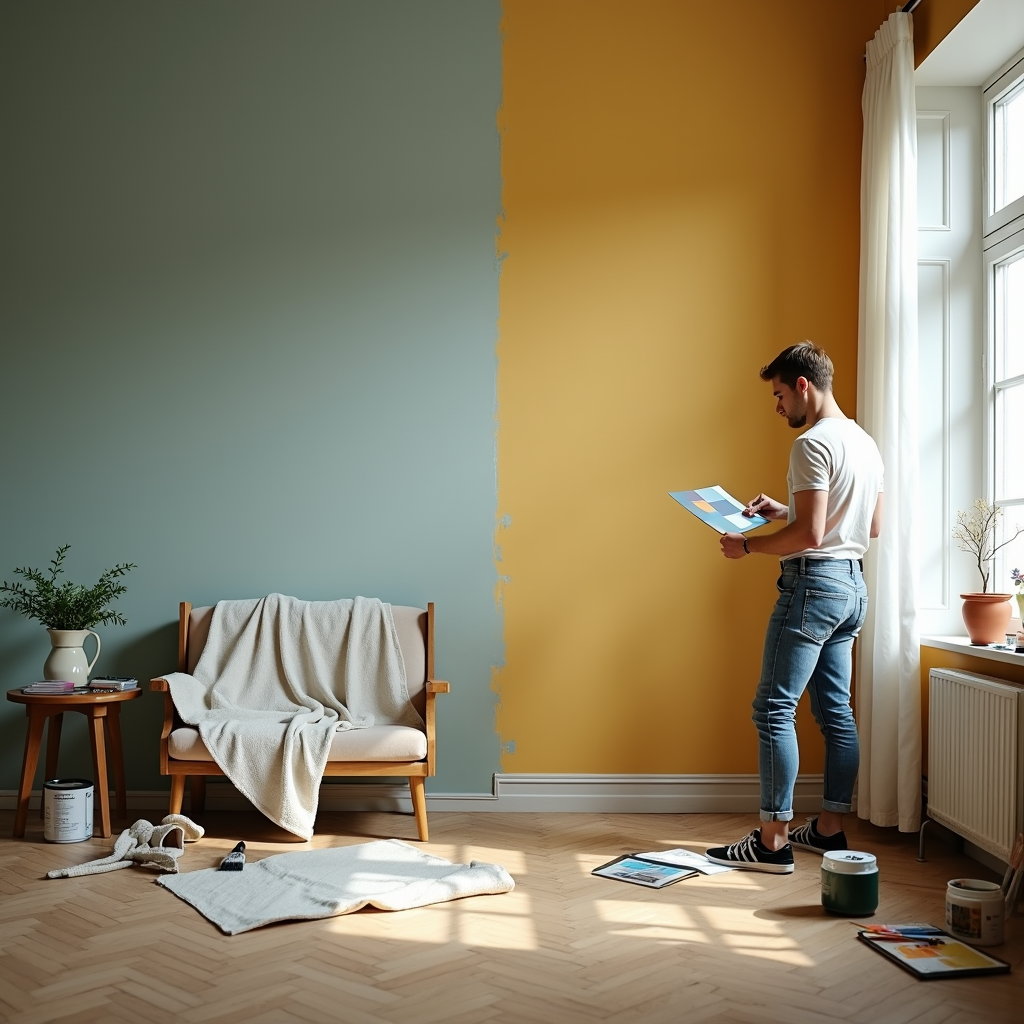    Обои или краска: что выгоднее для вашего ремонта и как сэкономить на отделке стен? Антон