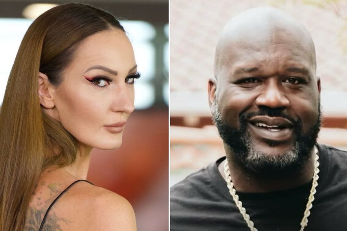     «Почувствовала силу объятий легенды»: самая высокая модель в мире из России познакомилась с Шакилом О'Нилом