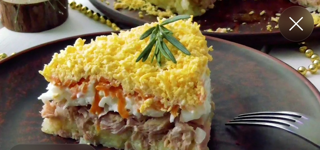 Салат Мимоза