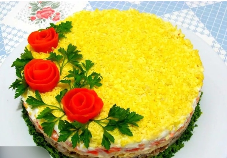 Два варианта салата " Мимоза". Пошаговый рецепт