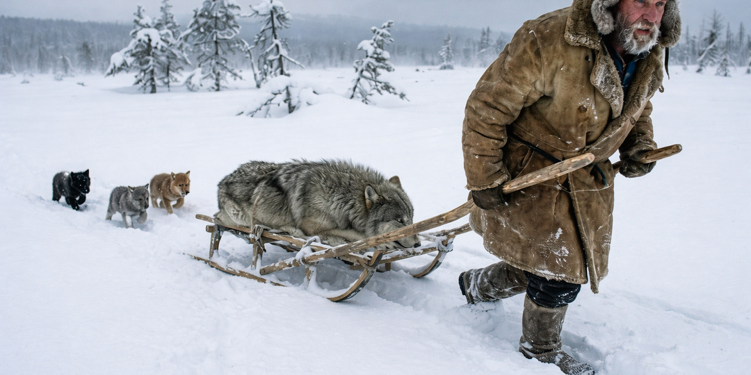 Он принес дикого зверя в дом, но вместо агрессии получил преданность, которой не видел от людей.