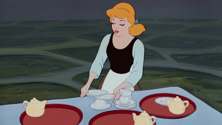 Кадр из мультфильма "Золушка"