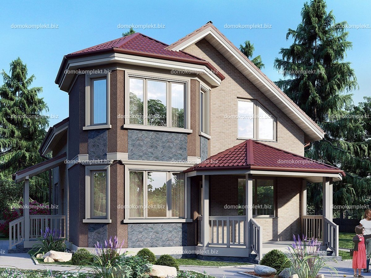 Проект дома "Марсель": больше света — лучше настроение, это доказанный факт.