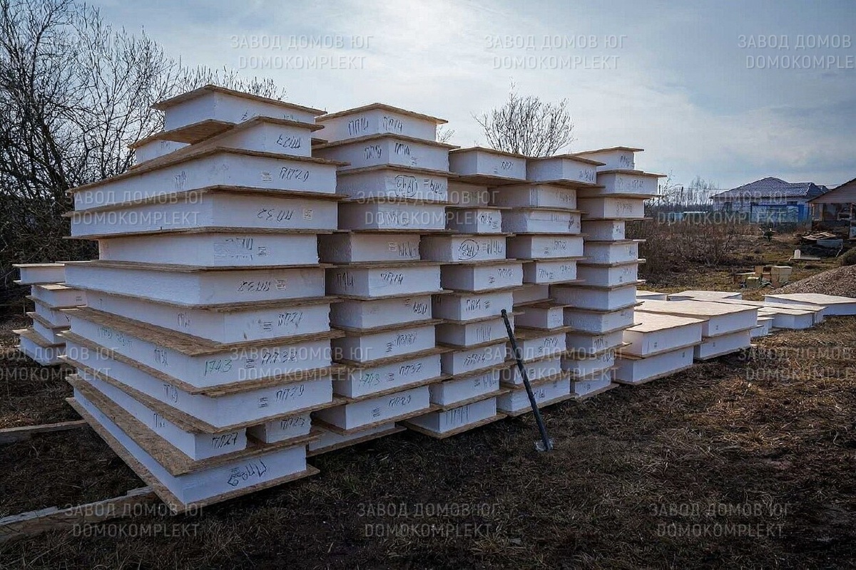 СИП-панель - монолитный конструкционный сэндвич, который работает как единое целое