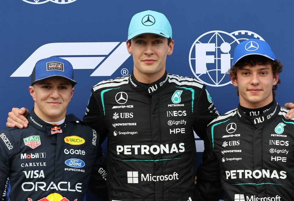    Стартовая решетка гонки Формулы 1 в МельбурнеLAT Images / Mercedes