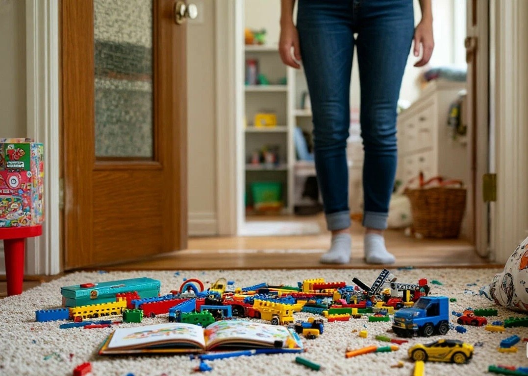 Беспорядок в детской раздражает, а разбирали завалы все еще вчера!