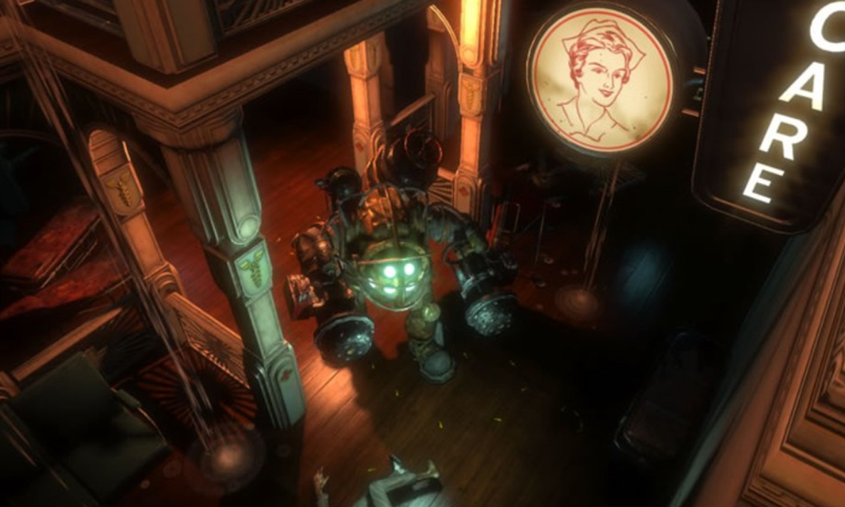    Кадр из первой части BioShock
