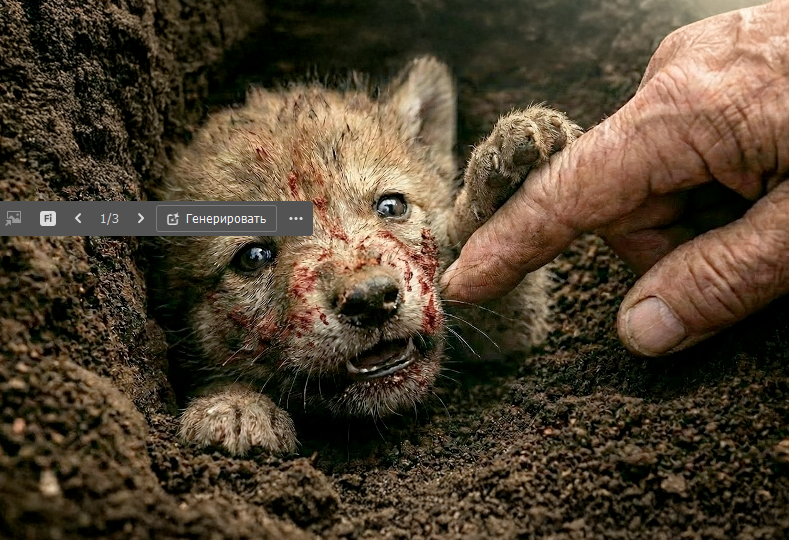 «Зверь не запомнит добра», — говорили ему. Но в метель у порога умирающего старика появилась знакомая тень.