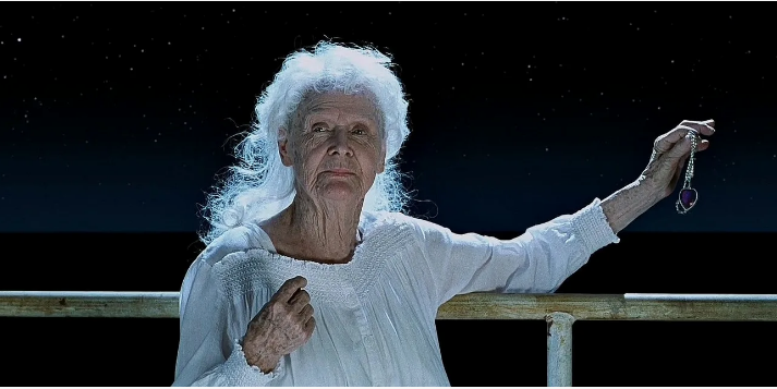 Кадр из фильма "Титаник"