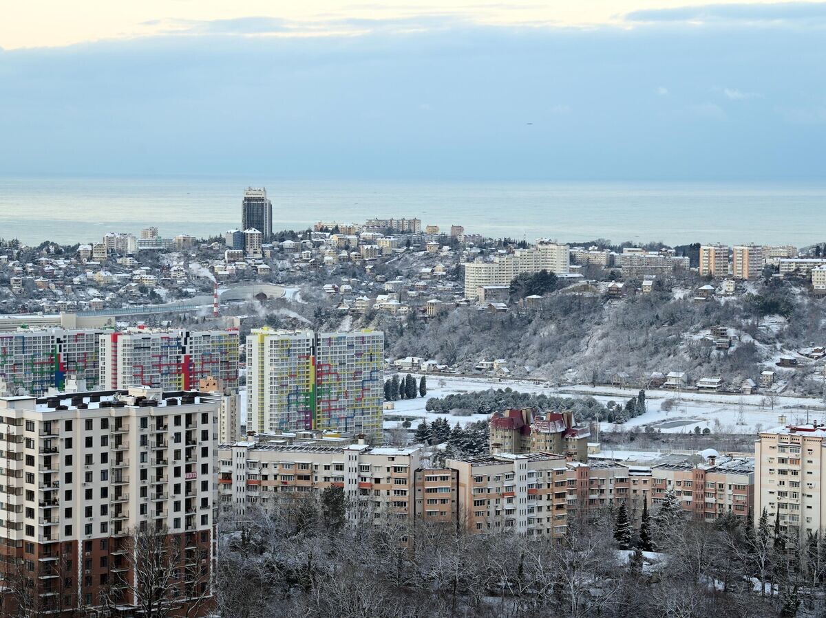    Снег в Сочи | © РИА Новости / Артур Лебедев