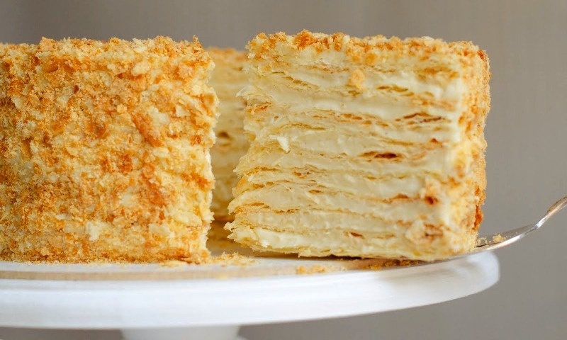 Домашний торт Наполеон