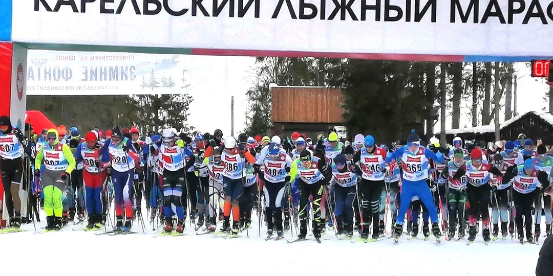 Массовый лыжный марафон сегодня стартовал в Петрозаводске