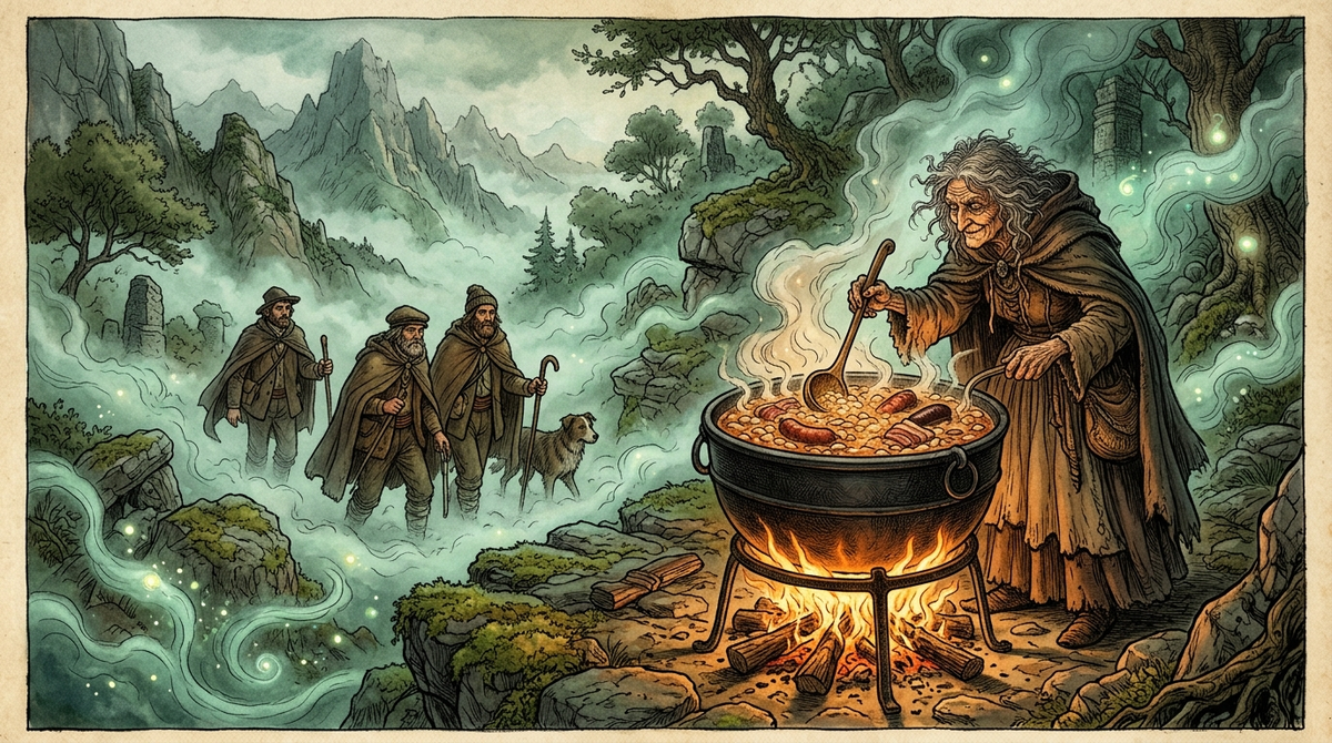 Легенда о горном котле фабады