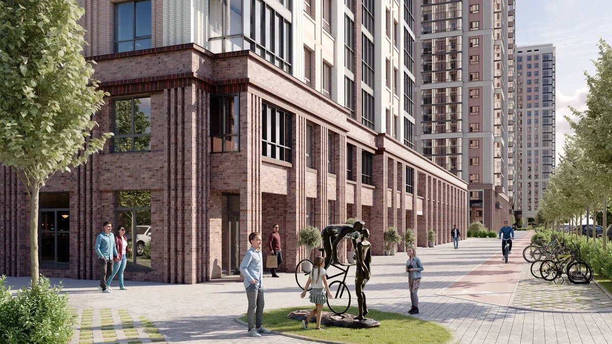 Фотоархив ГК СМСС. Визуализация ЖК «Калининский квартал»