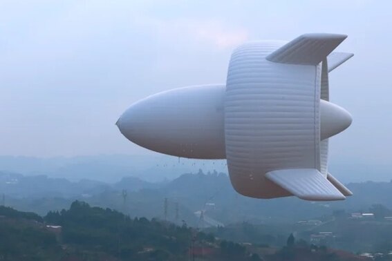     Китай разработал гигантский летающий ветрогенератор