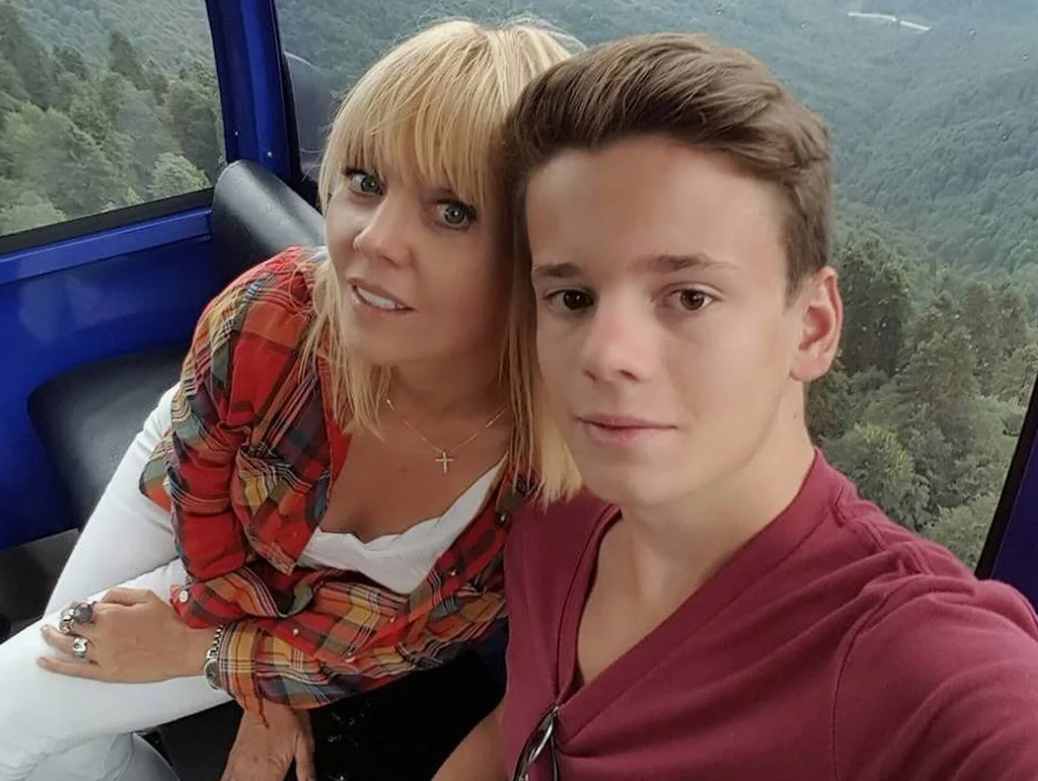 Валерия с сыном Арсением.