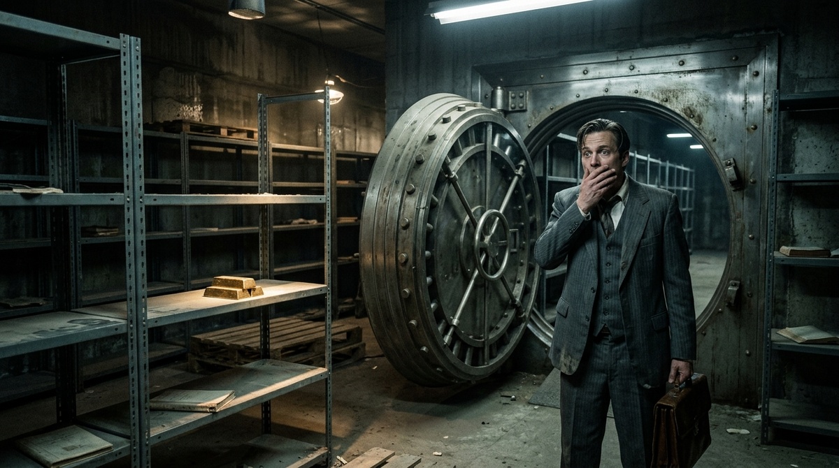 Золотой запас: Опустевшие подвалы Госбанка