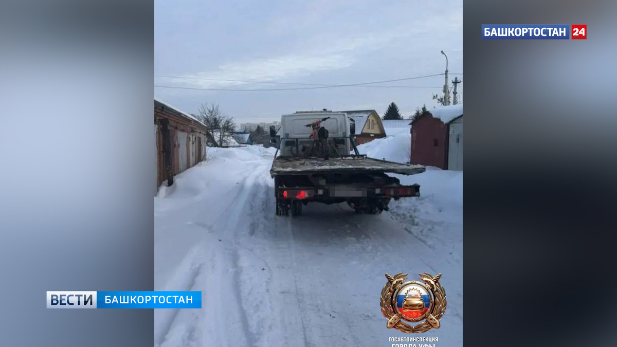    В Уфе задержали 13-летнего подростка на мотоцикле
