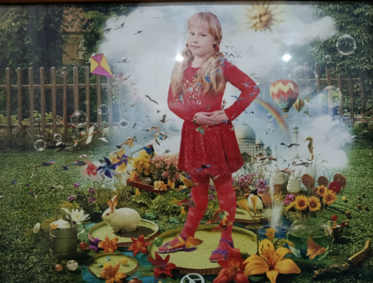 Детство - это страна чудес. Личное фото.