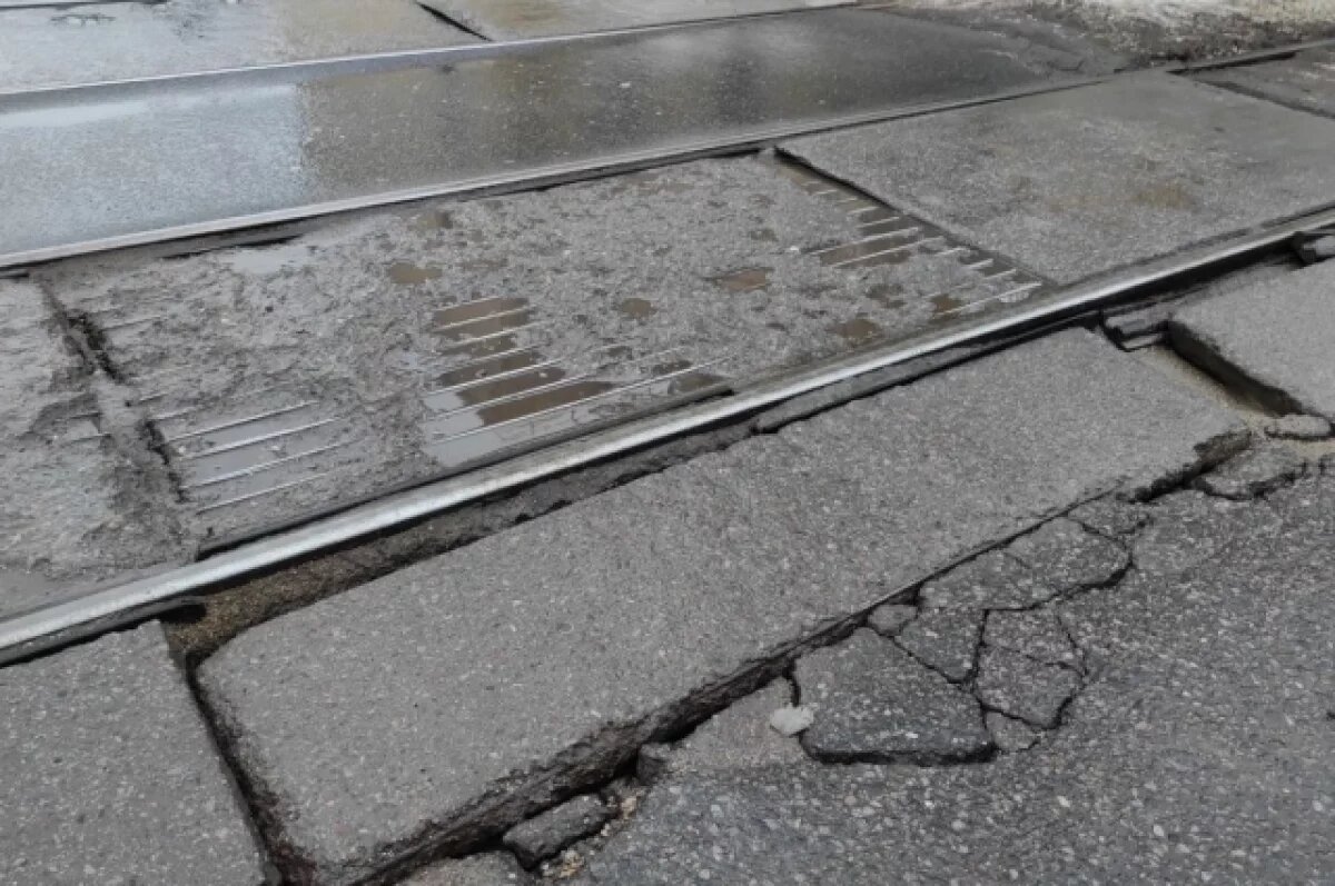    Трамвайные пути на ул.Столетова в Туле отремонтируют до 10 марта