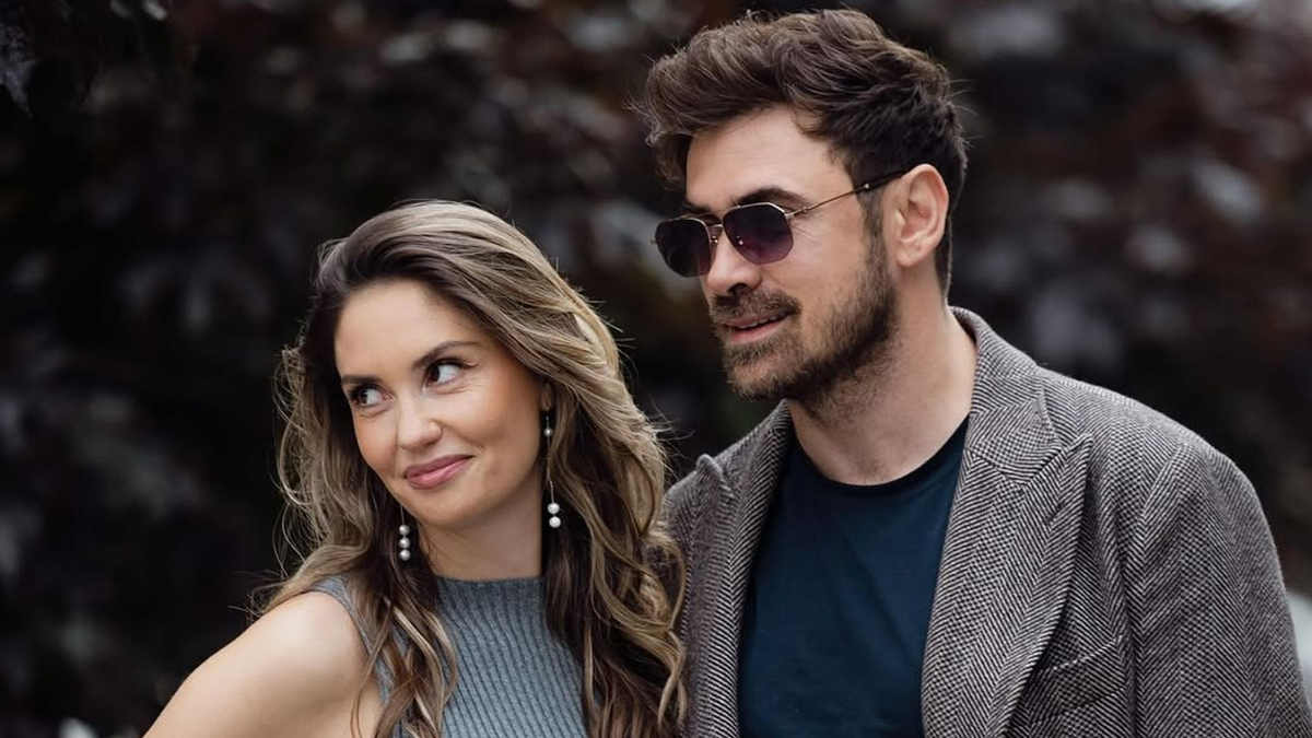    Агата Муцениеце и Пётр Дранга. Фото: Инстаграм (запрещён в РФ) @agataagata