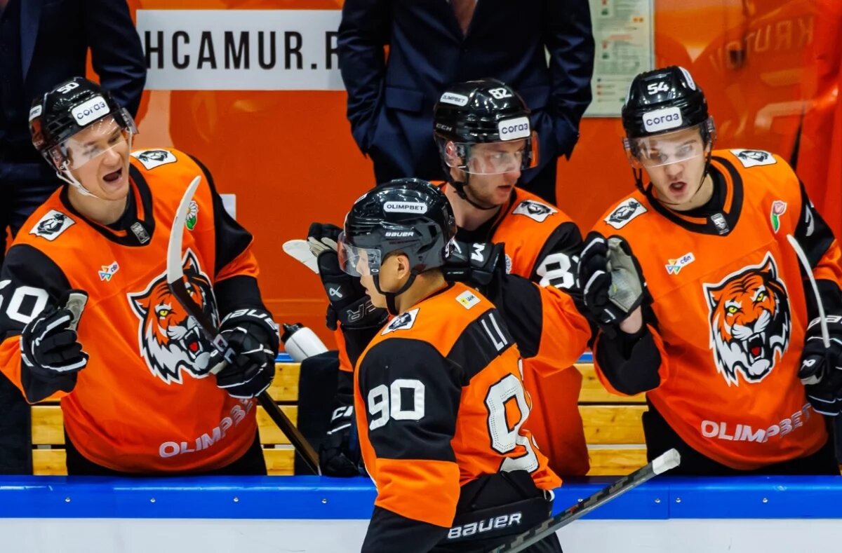    «Амур» разгромил «Салават Юлаев» со счётом 6:3 в Хабаровске