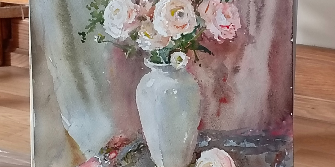 Букет с амариллисами. Мастер-класс Сергея Алдушкина