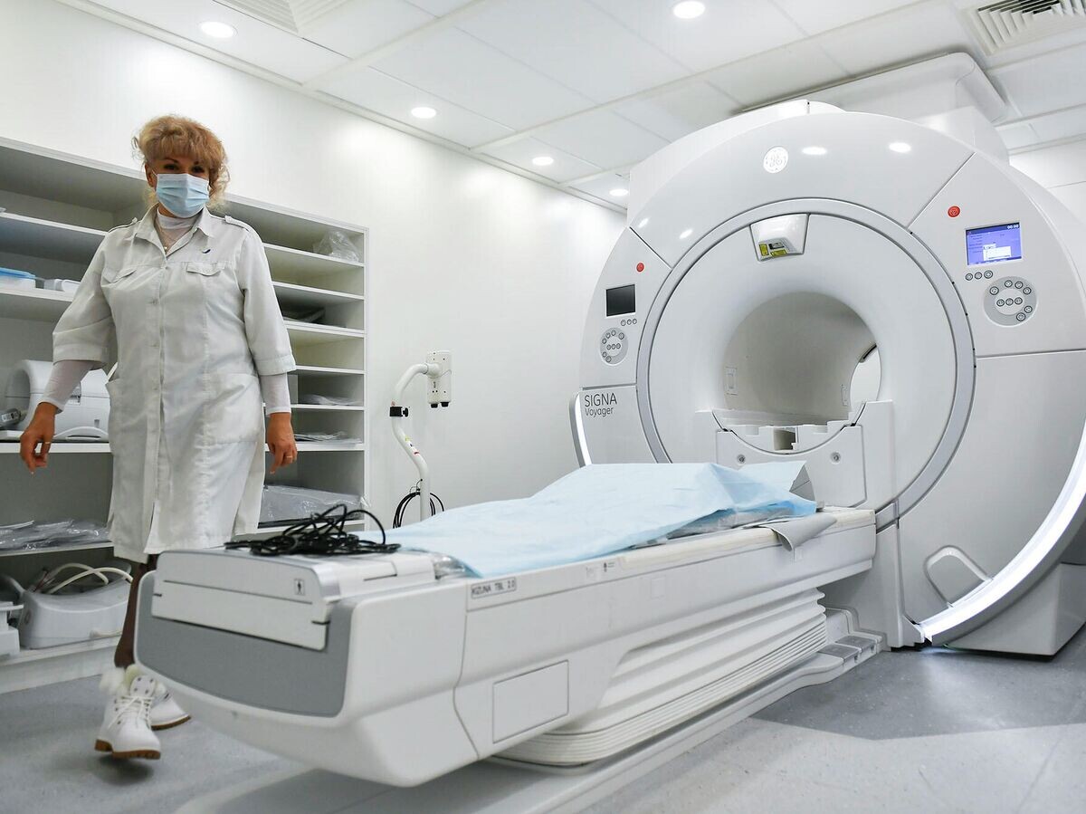    Магнитно-резонансный томограф в медицинском центре | © РИА Новости / Константин Михальчевский