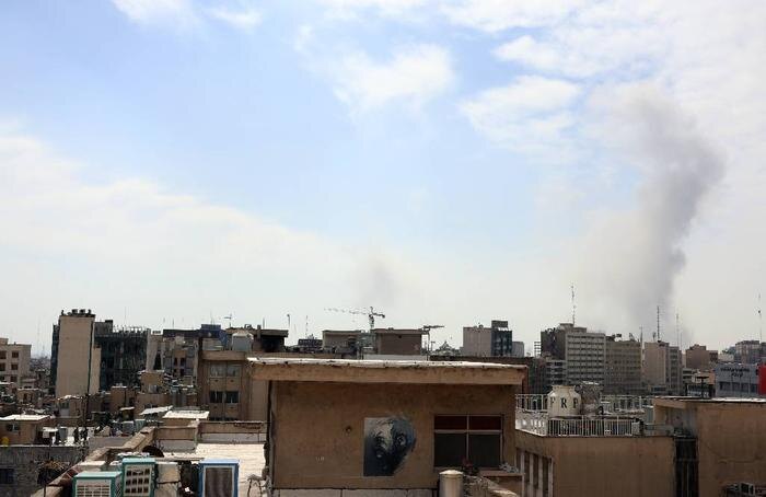 Вид на Тегеран во время американских авиаударов. Обложка © ТАСС / EPA