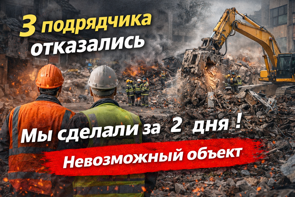 Демонтаж зданий и сооружений - СТРОЙКОНСЬЕРЖ