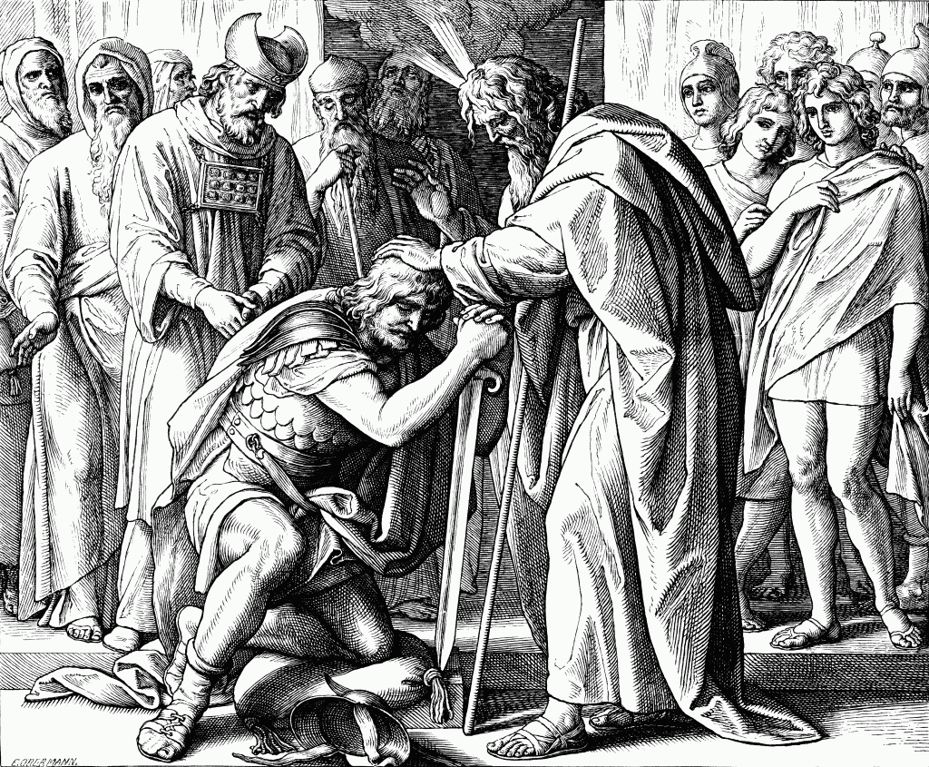 Юлиус Шнорр фон Каролсфельд. Посвящение Иисуса Навина. Изображение из открытых источников.