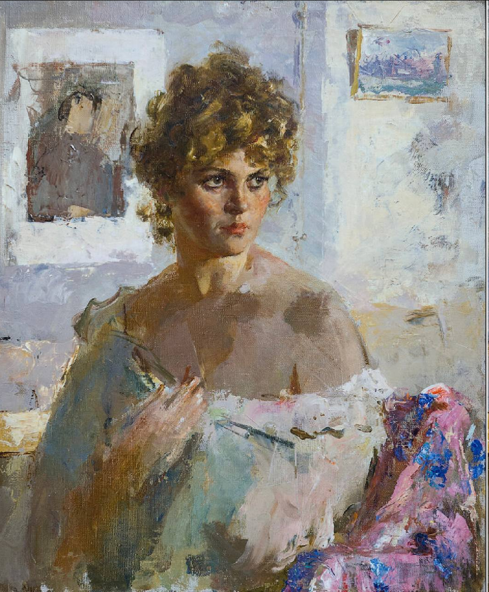 Борис Иогансон. «Женский портрет». 1952