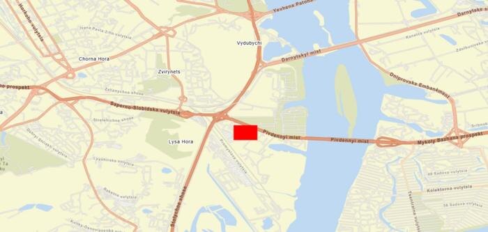 В Киеве атакована ТЭЦ-5. Фото © firms.modaps.eosdis.nasa