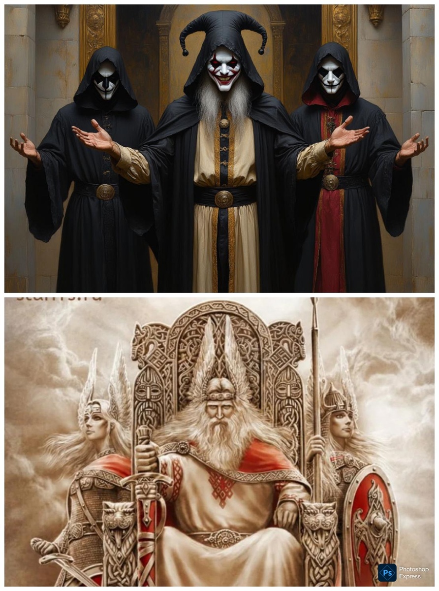 Мой коллаж. Изображение сгенерировано ИИ. Картинка в свободном доступе.