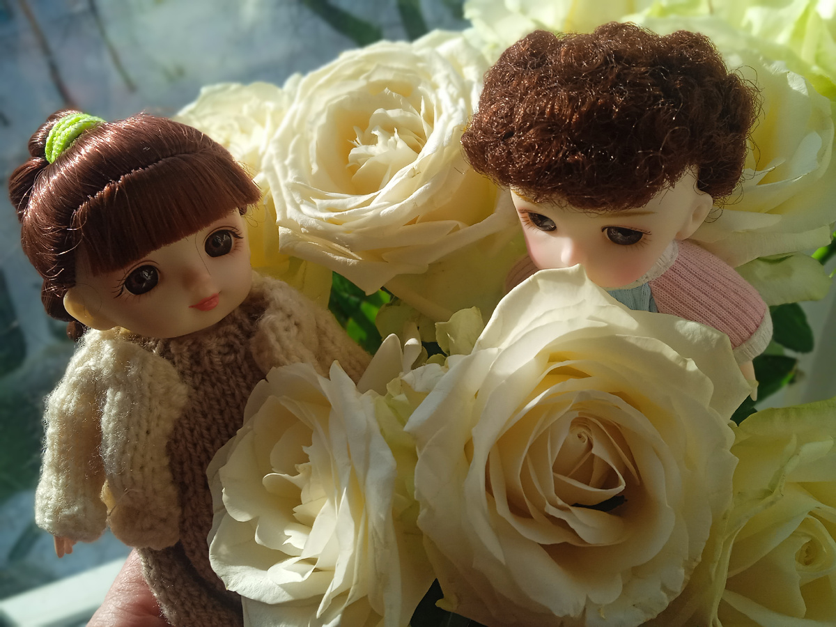 Роза и Женя. Фото автора.