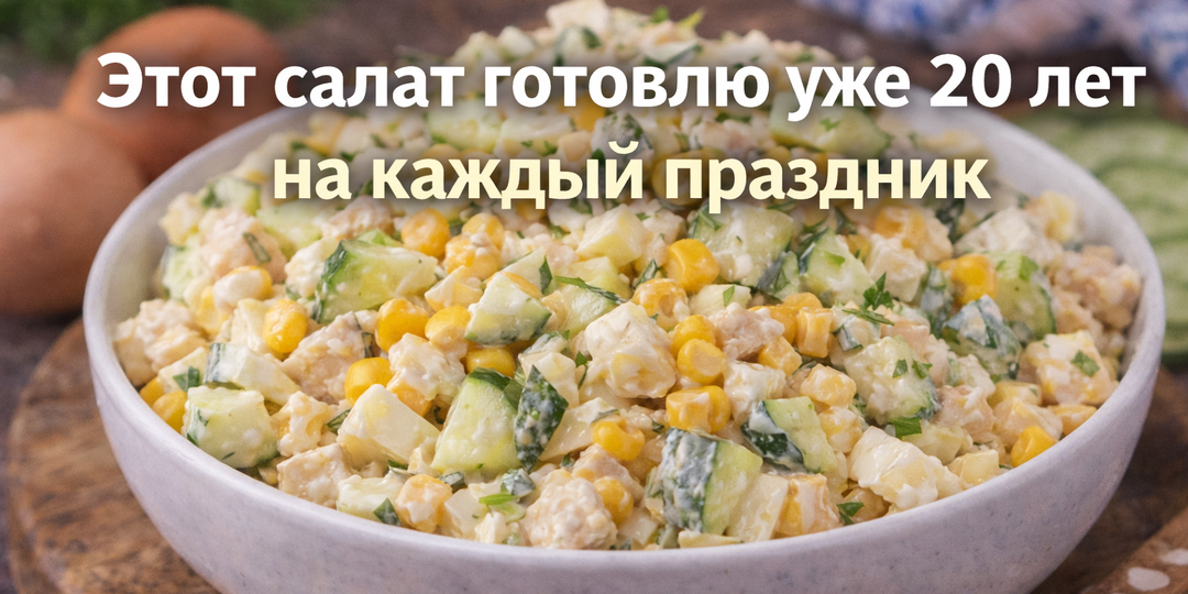 Этот салат готовлю уже 20 лет на каждый праздник