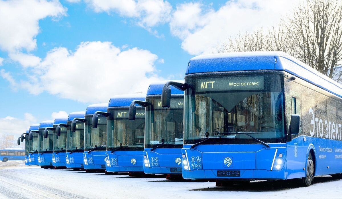     Электробусы. Источник: mos ru Автор фото: Пресс-служба Мэра и Правительства Москвы