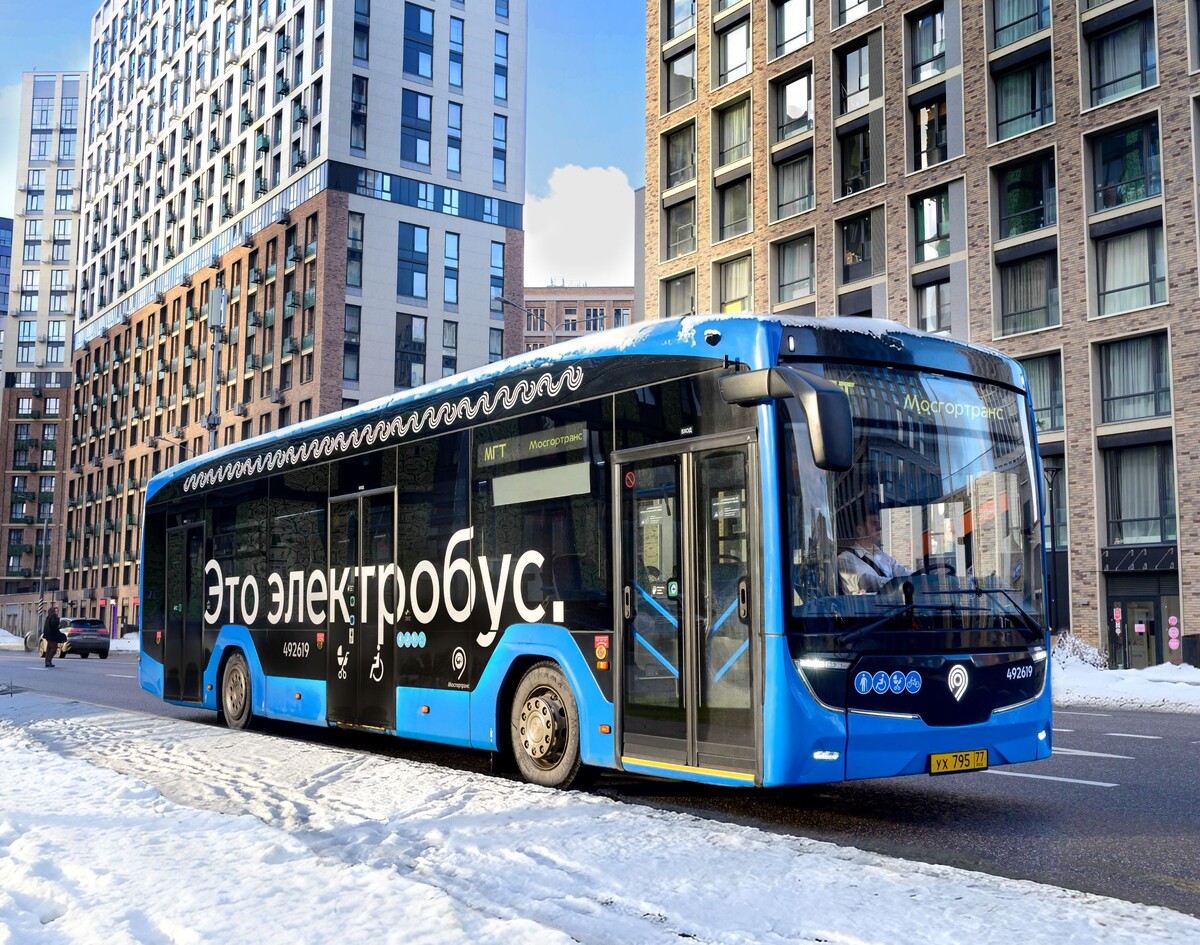    Электробусы начали курсировать на новых маршрутах юга и востока столицы