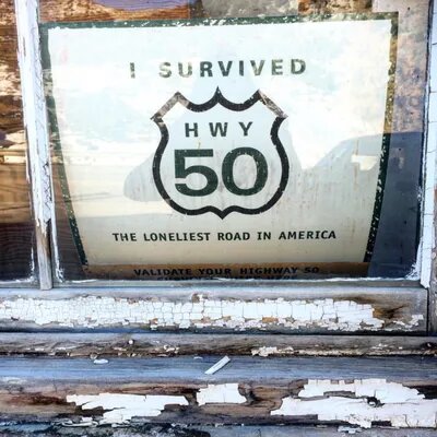 Паспорт выжившего на Шоссе 50 в Неваде