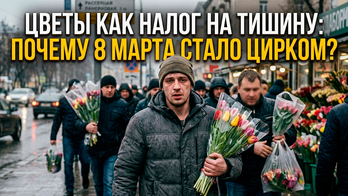 исповедь мужчины о том, почему 8 марта превратилось в цирк